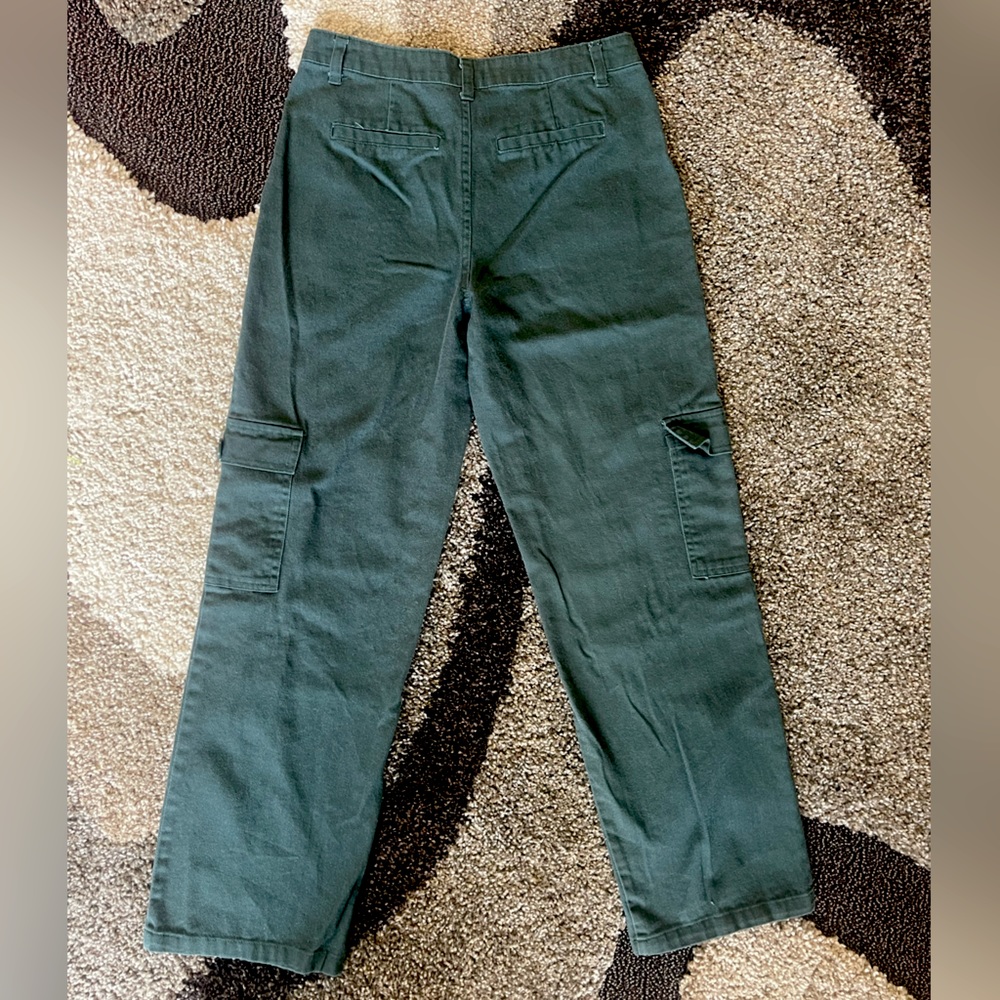 Dark Teal Cargo Pants - Picture 3 of 6